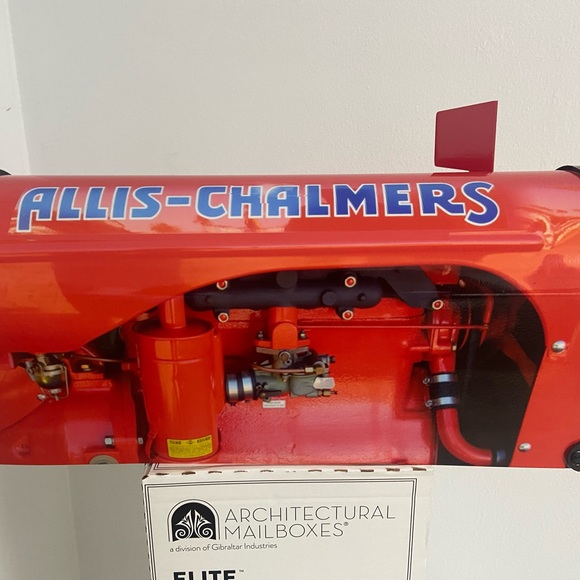 Custom Mailbox with Tractor theme. Amazing detail, sturdy, trusted seller. - Picture 8 of 9